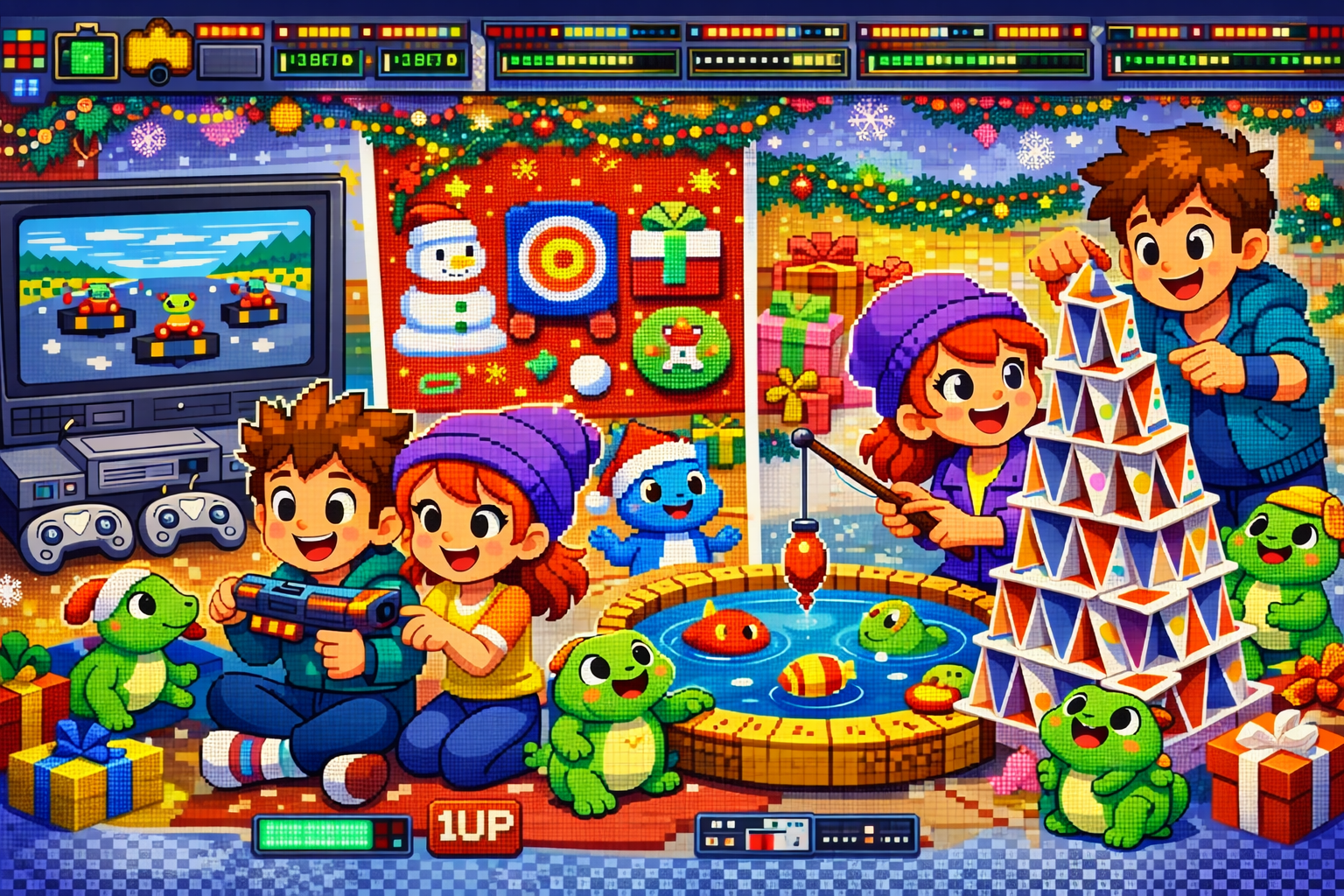 Holiday Games Scoreboard